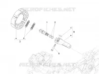 Rear brake - Brake jaw