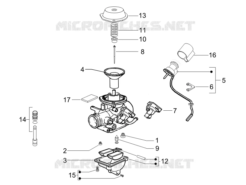 Carburetor's components