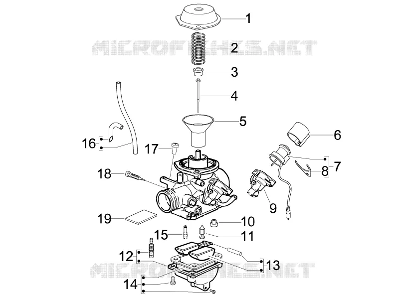 Carburetor's components