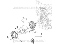 Flywheel magneto