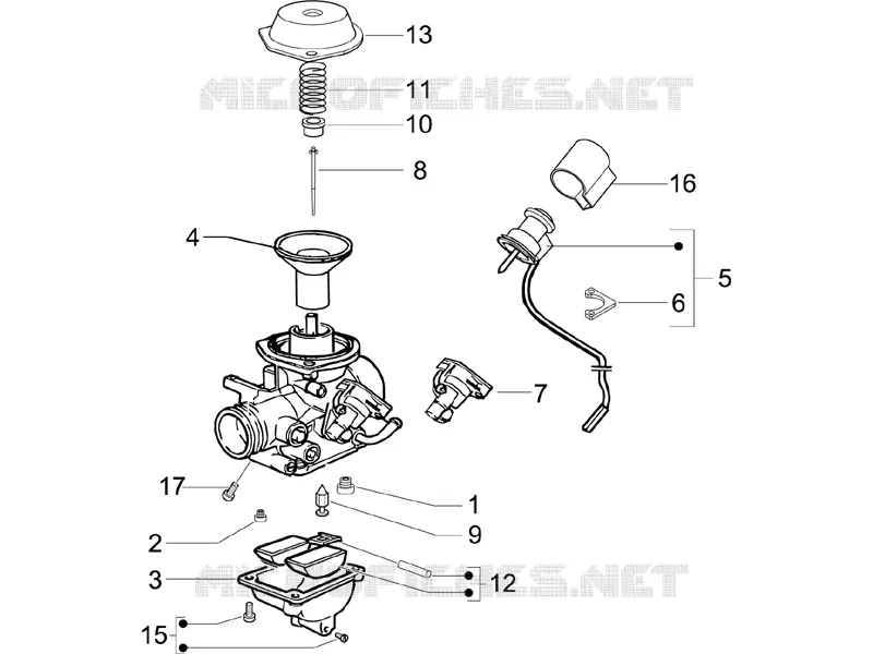 Carburetor's components