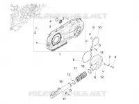 Crankcase cover - Crankcase cooling