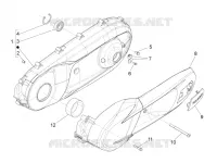 Crankcase cover - Crankcase cooling