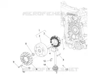 Flywheel magneto