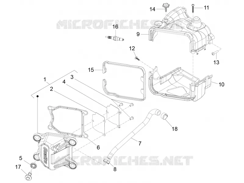 Cylinder head cover