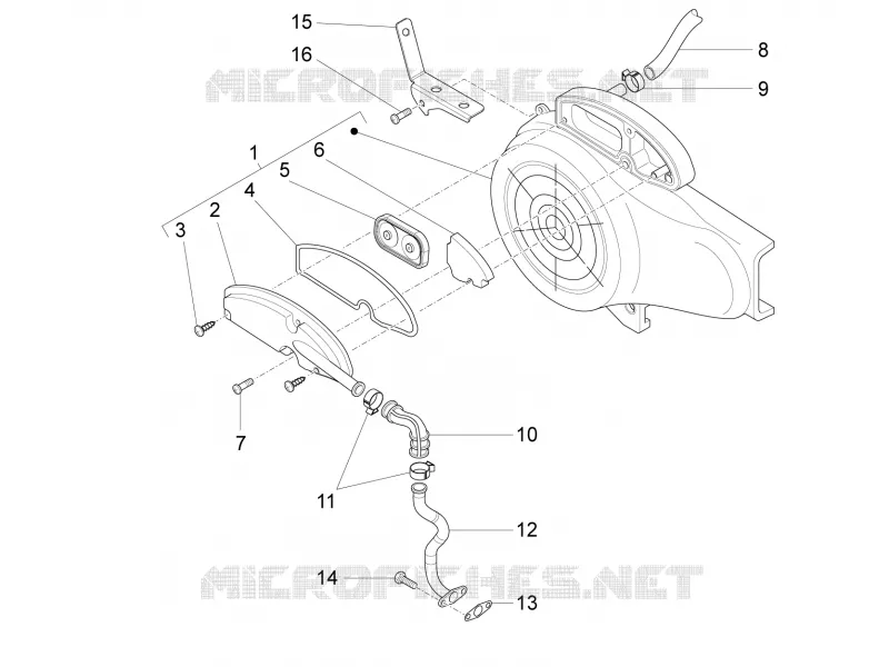 Secondary air box