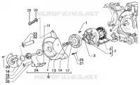 Flywheel magneto