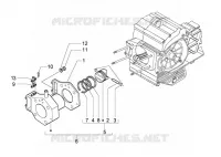 Cylinder-piston-wrist pin, assy