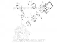 Throttle body - Injector - Union pipe