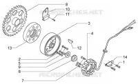 Flywheel magneto