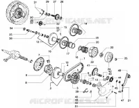 Speed variator, assy.
