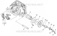 Rocker levers support