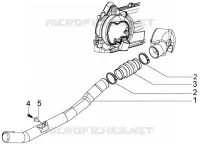 Belt cooling tube