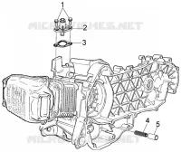 Chain tightener-by-pass valve
