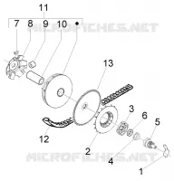 Driving pulley
