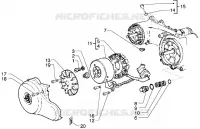 Flywheel magneto