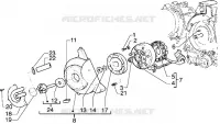 Flywheel magneto