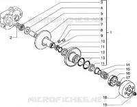 Driven pulley
