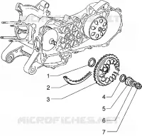 Driving half pulley