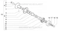 Driven pulley