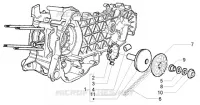 Driving half pulley