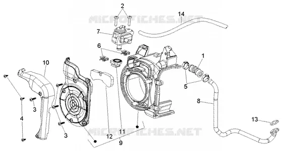 Secondary air box