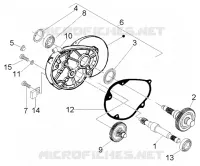 Rear wheel shaft