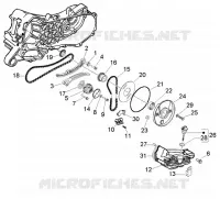 Oil pump-oil pan
