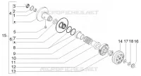 Driven pulley