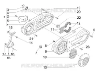 Crankcase cover - Crankcase cooling