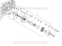 Driven pulley