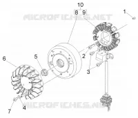 Flywheel magneto
