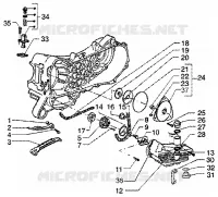 Pump group-oil pan