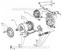 Flywheel magneto
