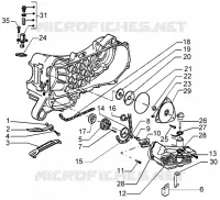 Pump group - oil pan