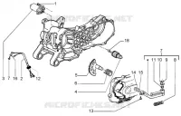 Starting motor - starter lever