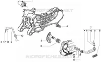 Starting motor-starter lever