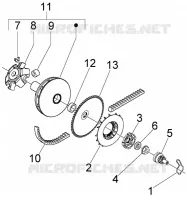 Driving pulley