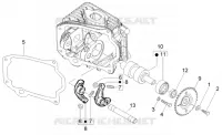 Lever-camshaft