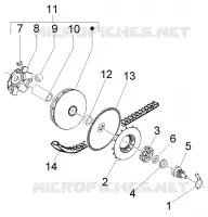 Driving pulley