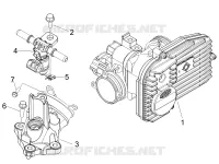 Throttle body - Injector - Union pipe