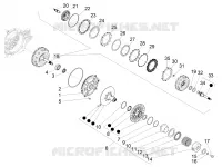 Driven pulley