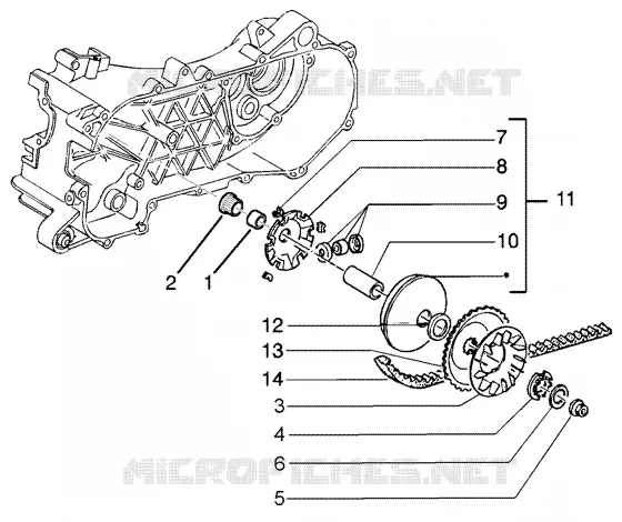 Driving pulley