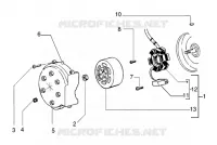 Flywheel magneto