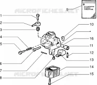 Carburettor component parts