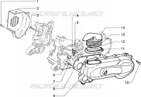 Clutch cover - scrool cover