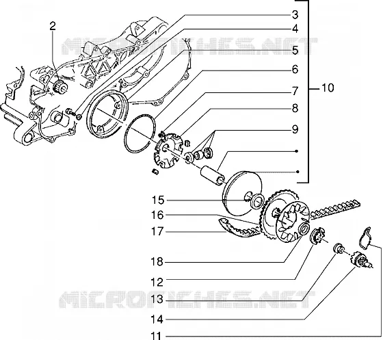 Driving pulley