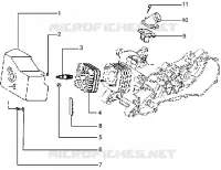 Cylinder head and induction pipe