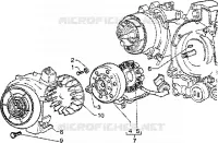 Flywheel magneto