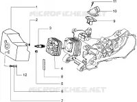 Cylinder head and induction pipe
